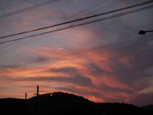 "0 style cafe" - 住宅コンシェルジュたちの日記 --夕日2